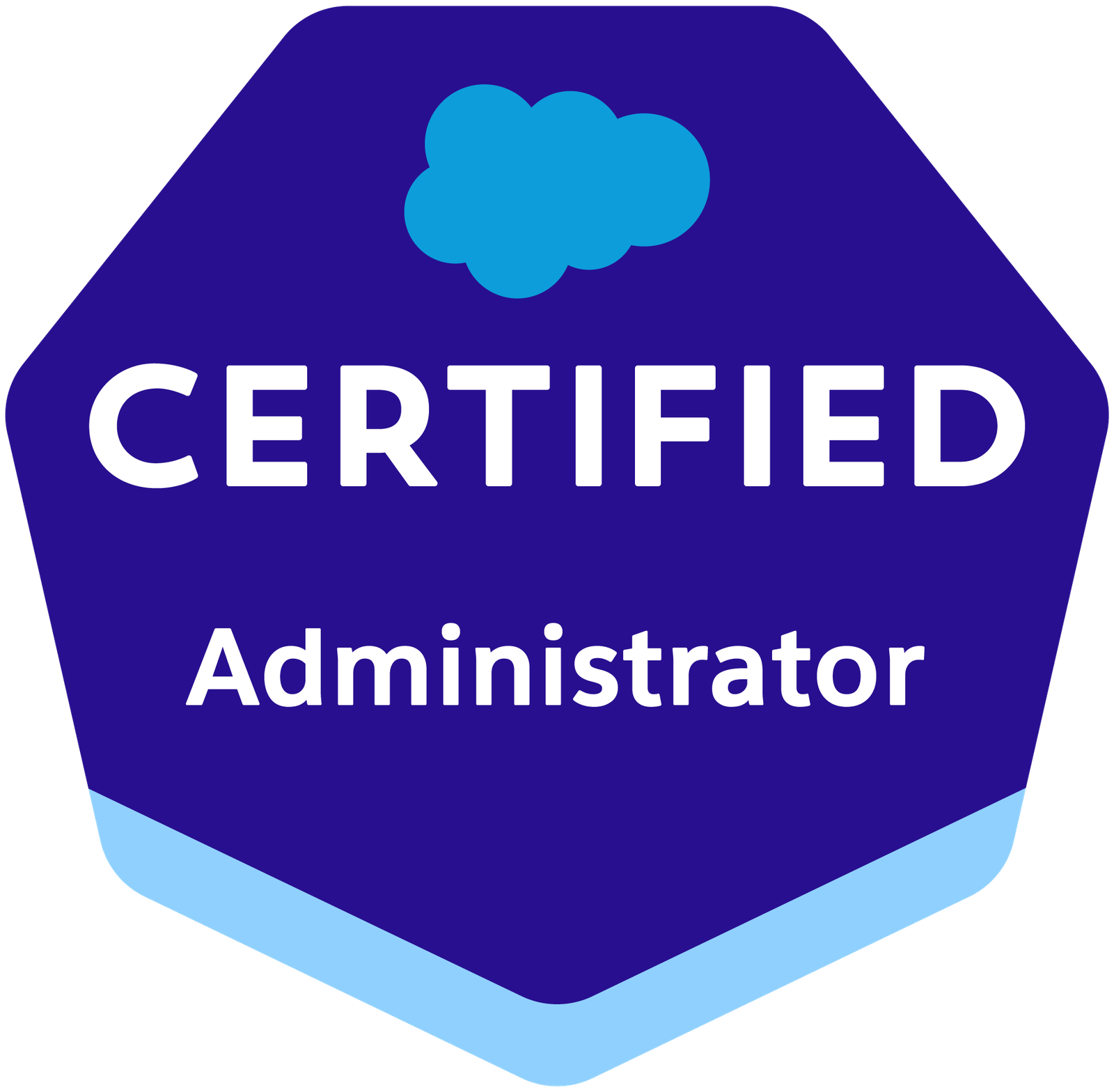 Salesforce Certified Administrator badge